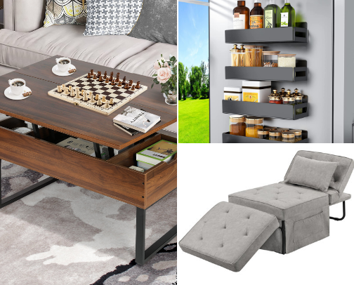 7 Genius Space-Saving Hacks for Small Apartments/Houses cover photo collage