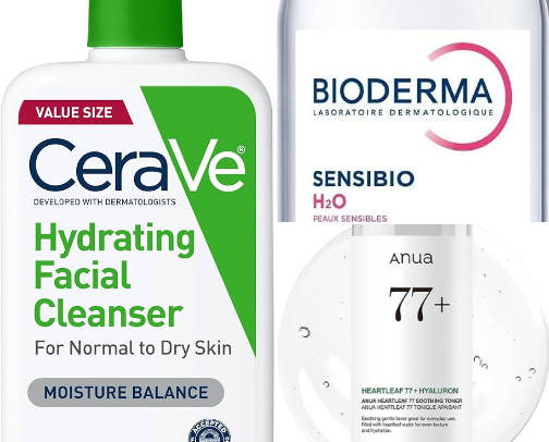 Skincare Favorites for Busy Moms cover photo collage