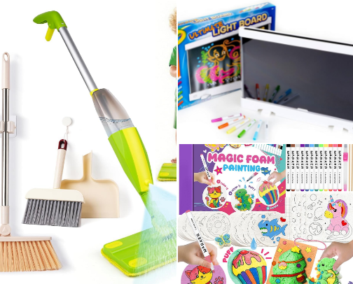 Must-Have Toys for 5-Year-Old Boys: From Imaginative Play to Learning Fun cover photo collage