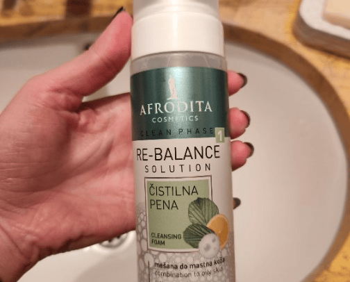 Afrodita clean phase rebalance cover photo collage