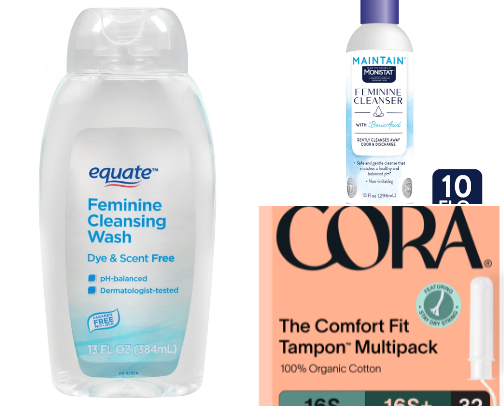 Period Cycle: My Top Organic and Unscented Products cover photo collage