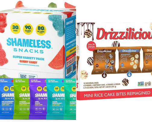 Less Guilt Snacks cover photo collage