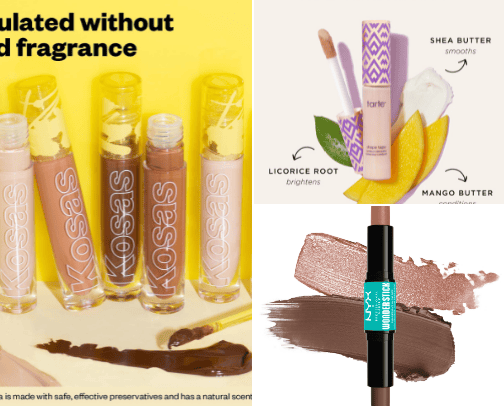 Makeup cover photo collage