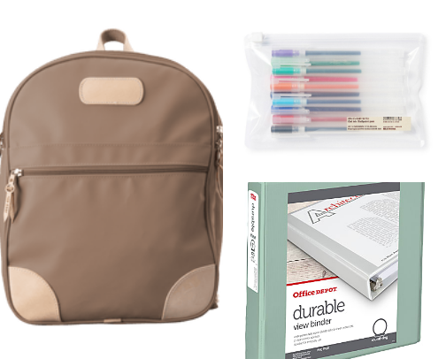 law school essentials 👩‍⚖️ cover photo collage