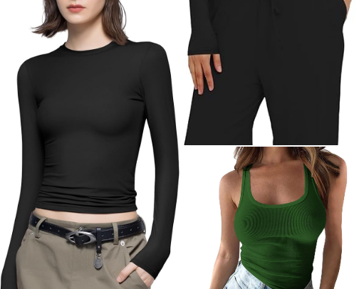 Women's Clothing by Season cover photo collage