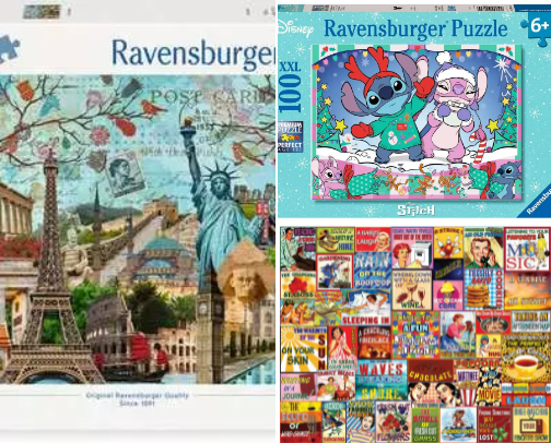My favorite puzzles! cover photo collage