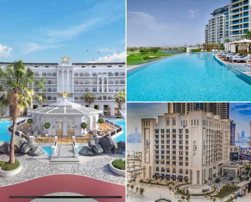 Traveling to Dubai cover photo collage