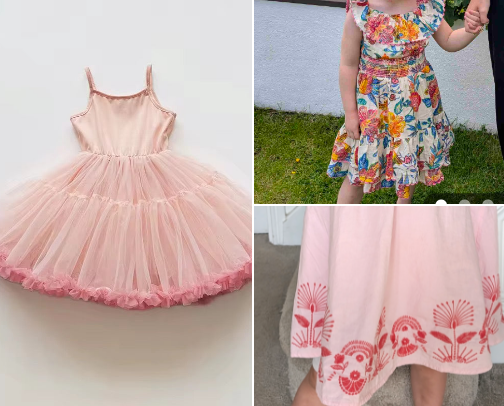 Tried and tested little girl outfits 🩷 cover photo collage
