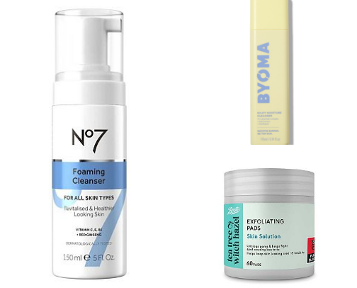 Glowy routine Staples🌟 cover photo collage