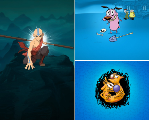 Favorite Cartoons Growing Up cover photo collage