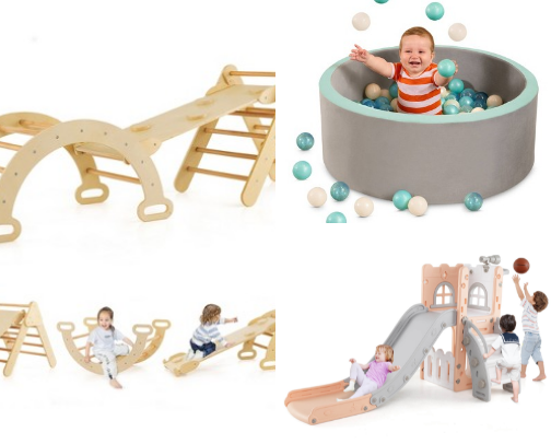 Active Little Toddlers cover photo collage