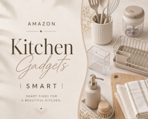 Best Amazon Kitchen Gadgets 2026 | Must-Have Kitchen Essentials cover photo collage