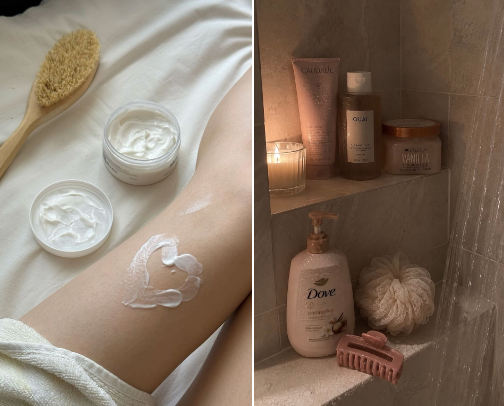 Essential Bodycare & Skincare Products cover photo collage