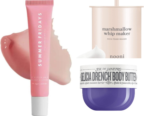 spring beauty must-haves! cover photo collage