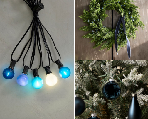 A Blue Christmas💙🩵 cover photo collage