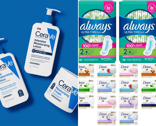 Beauty care cover photo collage
