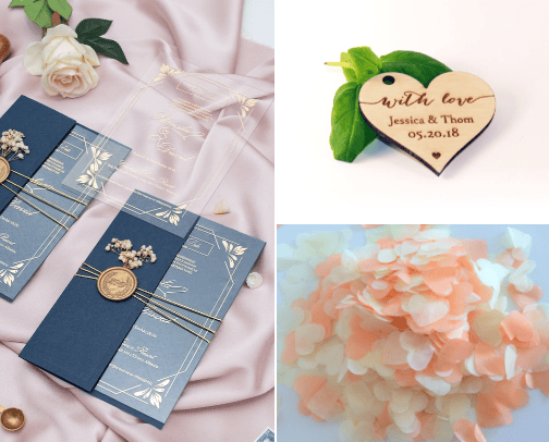 Wedding ideas cover photo collage