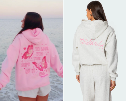 hoodies!! 🤍 cover photo collage