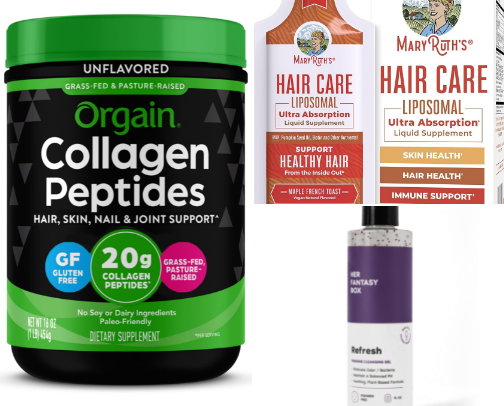 Products that make me feel AMAZING! cover photo collage