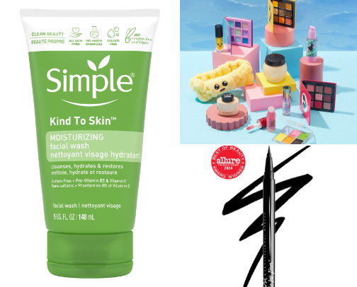 My favorite beauty and skincare recs cover photo collage
