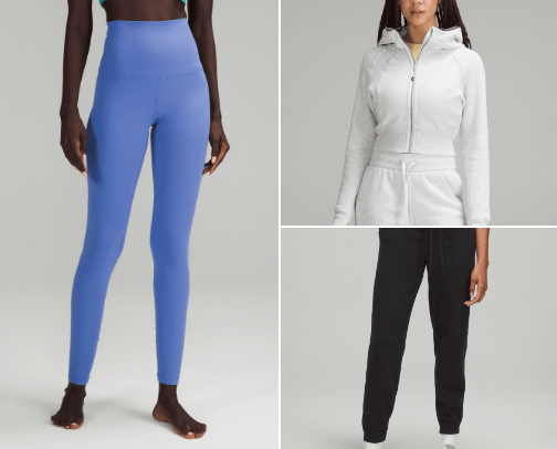 Lululemon cover photo collage