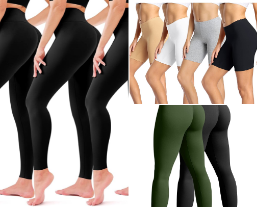 Butter soft leggings cover photo collage