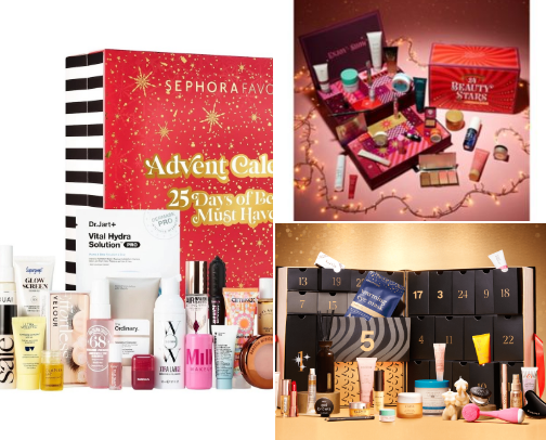 Calendarios de adviento cover photo collage