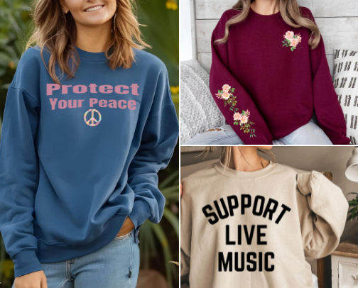 Sweatshirts cover photo collage