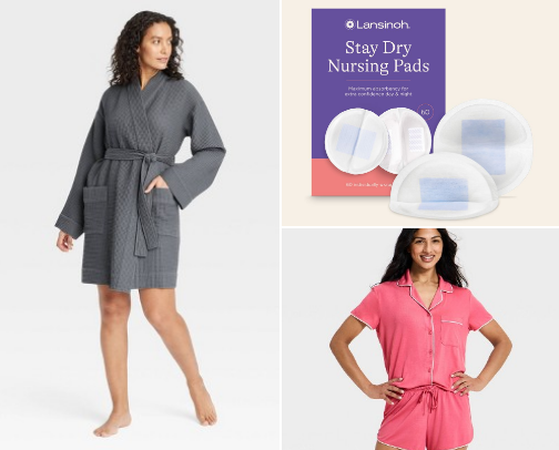 post-partum must haves <3 cover photo collage