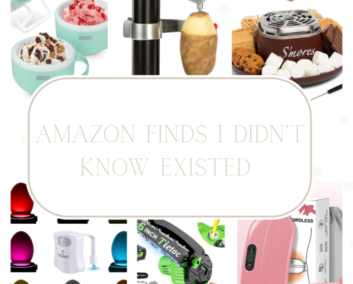 Amazon Finds I Didn’t Know Existed cover photo collage
