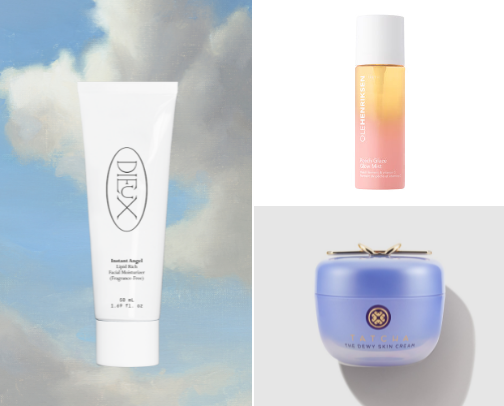 Locked in Dry Skin Routine 💦 cover photo collage