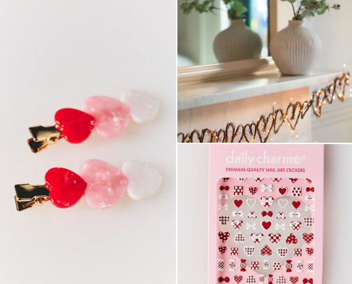 Valentine's Day cover photo collage