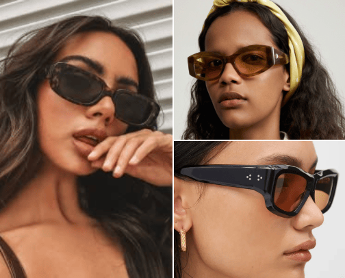 TOP WOMAN SUNGLASSES 2023 cover photo collage