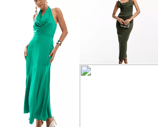 Green dresses for special occasions 💚 🟩  🟢 cover photo collage