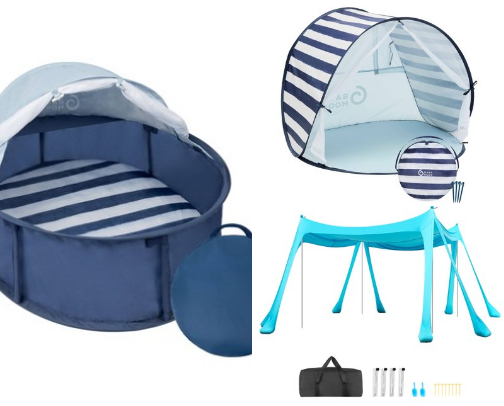 Family Beach Day Gear for Babies & Toddlers: Shade, Swim & Cleanup cover photo collage