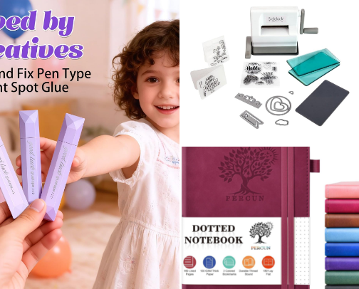 Journaling Supplies cover photo collage