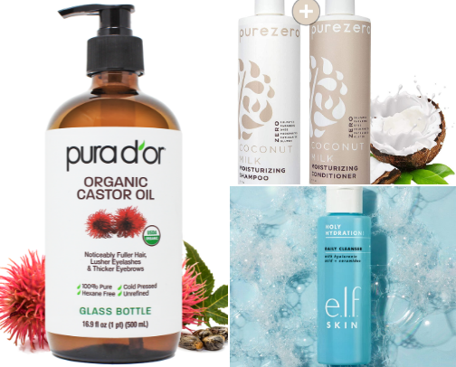 My favorite beauty recs cover photo collage