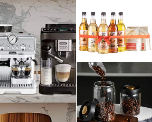 My Go-To Coffee Essentials ☕ cover photo collage