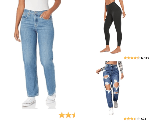 Pants & Bottoms cover photo collage