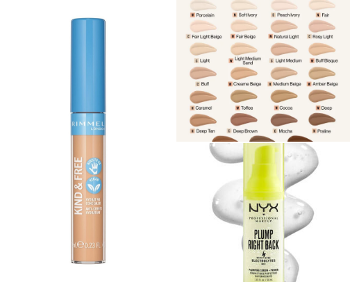 My all time favourite makeup products cover photo collage