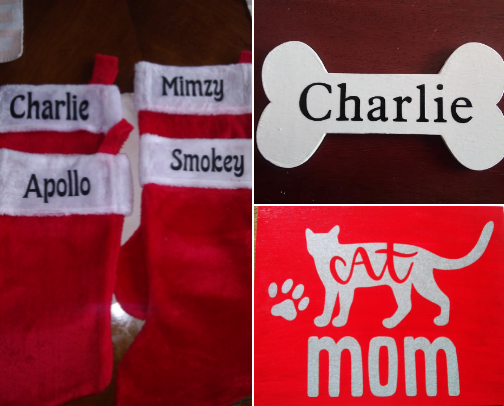 Gifts I Bought and Made for the Pets in My Family cover photo collage