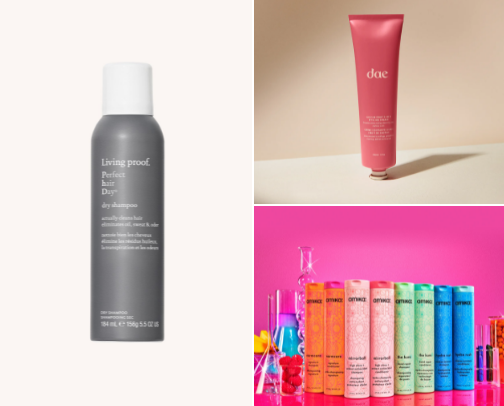 Hair Care & Styling Picks that you'll find in my home cover photo collage