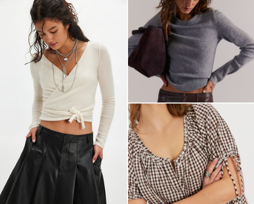 Free People Fall 2026 Natural Fiber Finds cover photo collage