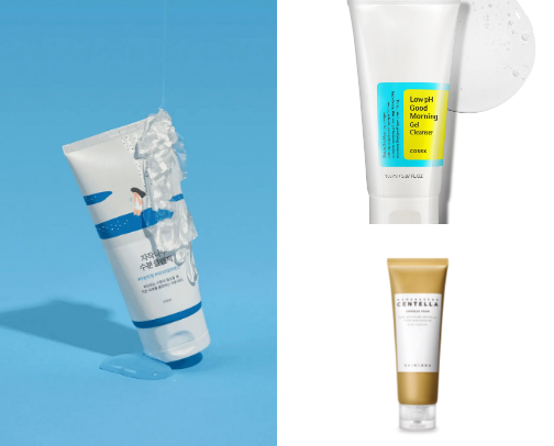 The right skincare products for each skin type!! 🧴 cover photo collage