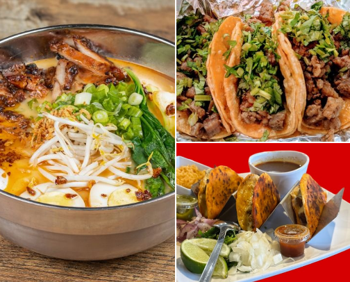 DFW Food Tingz cover photo collage