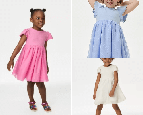 Baby girl summer fits cover photo collage