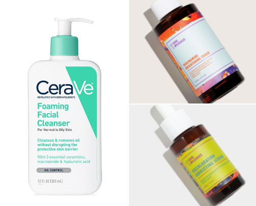 Wanna have glowy skin in the morning? cover photo collage