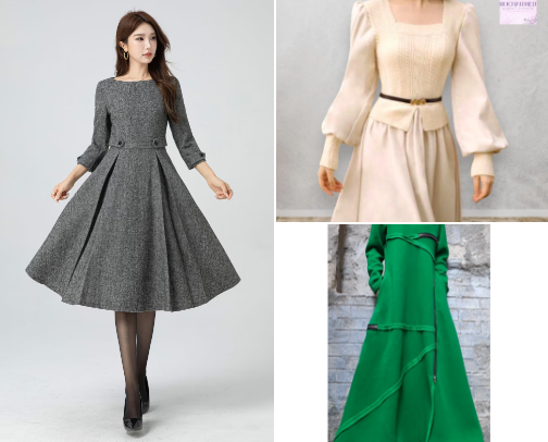 Dresses that Highlight Your Beauty cover photo collage