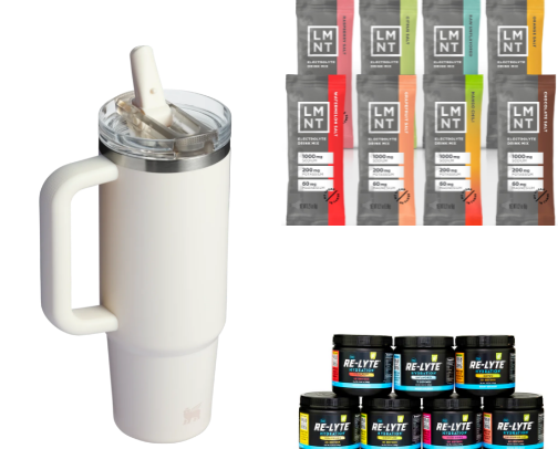 Hydration Essentials for the Fitness Gurus cover photo collage