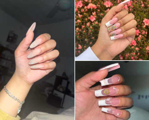 nail day essentials 💅🏼💅🏼 cover photo collage